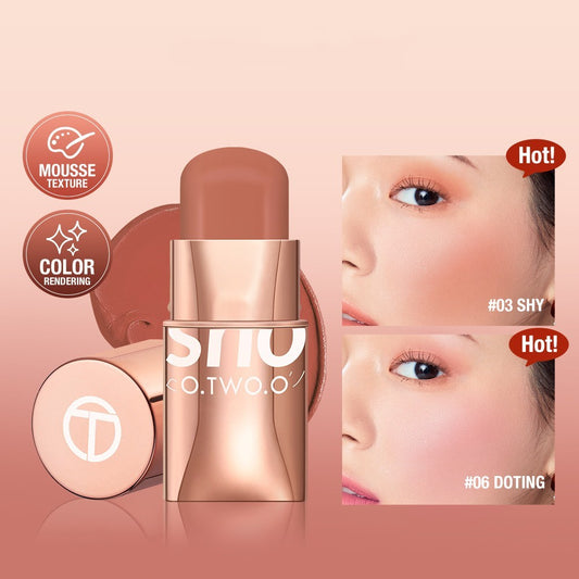 Vital Smooth Blush Stick – K-Idol Inspired Cream Blush for a Soft, Natural Glow